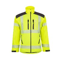 מעיל  Breatheflex Work Jacket - Hi Viz  צהוב מחזירי אור