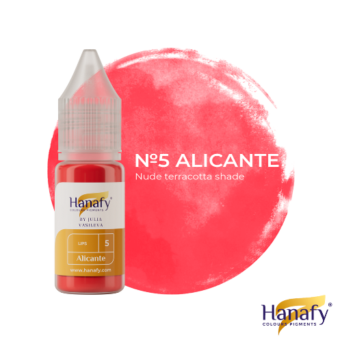 פיגמנט לשפתיים מס' 5 – Alicante 10ml