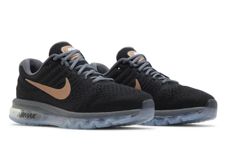 סניקרס נייק Nike Air Max 2017 שחור זהב