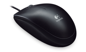 עכבר חוטי Logitech B100 Optical