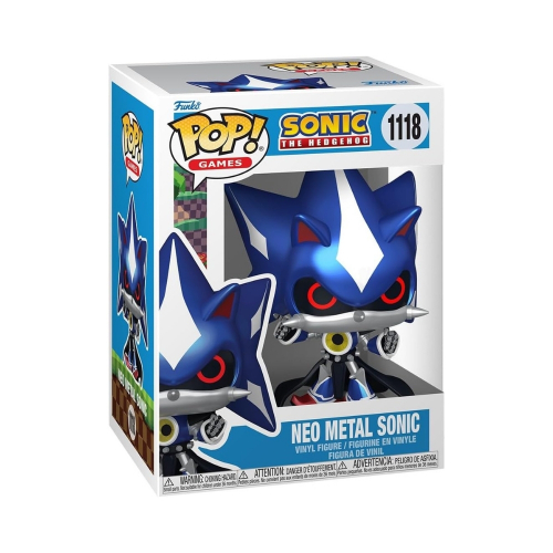 פופ סוניק הקיפוד - ניאו מטאל סוניק מטאלי  -  Funko Pop Neo Metal Sonic #1118