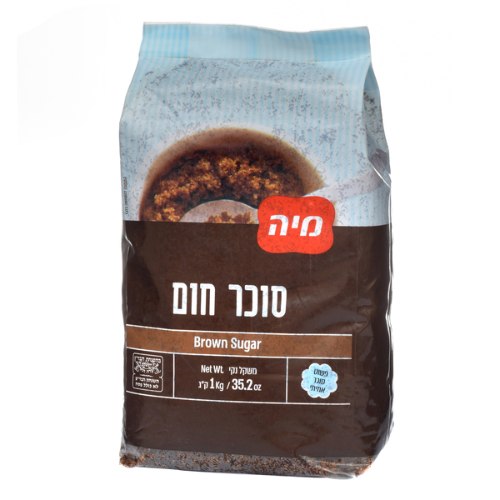 סוכר חום בשקית, 1 ק"ג
