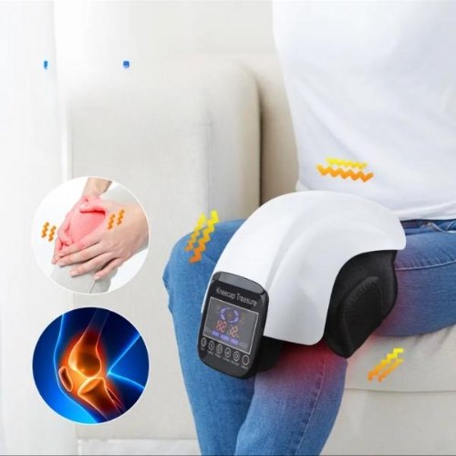 מכשיר עיסוי אוויר וחימום מקצועי לברך Knee Pad