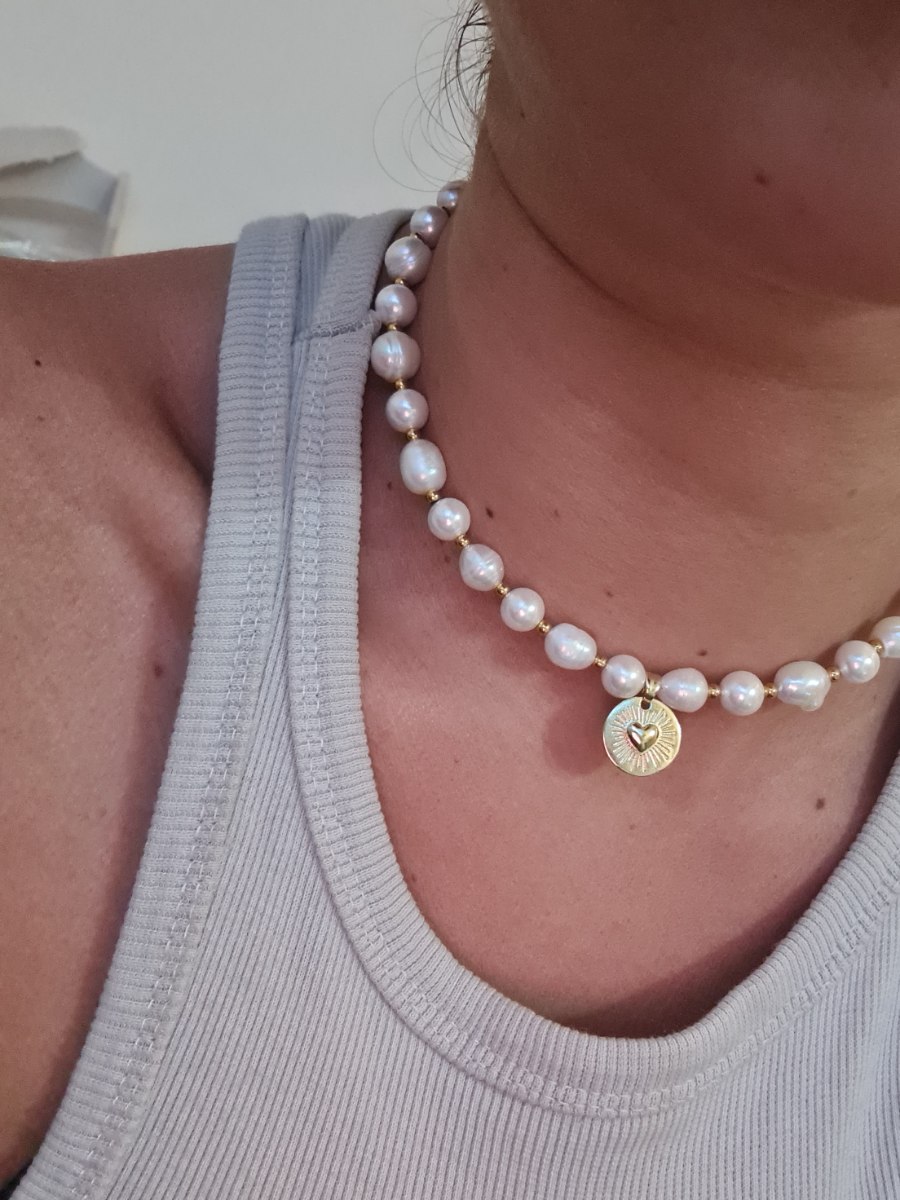 GOLDEN heart necklace