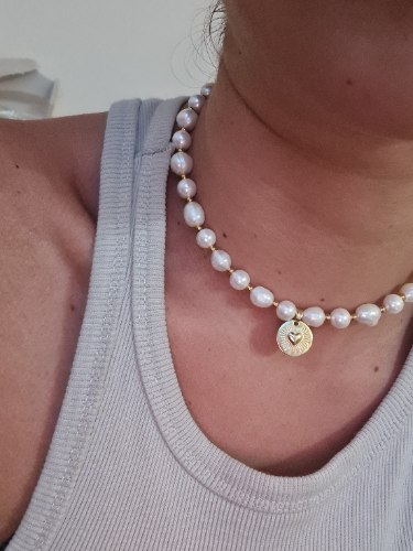GOLDEN heart necklace