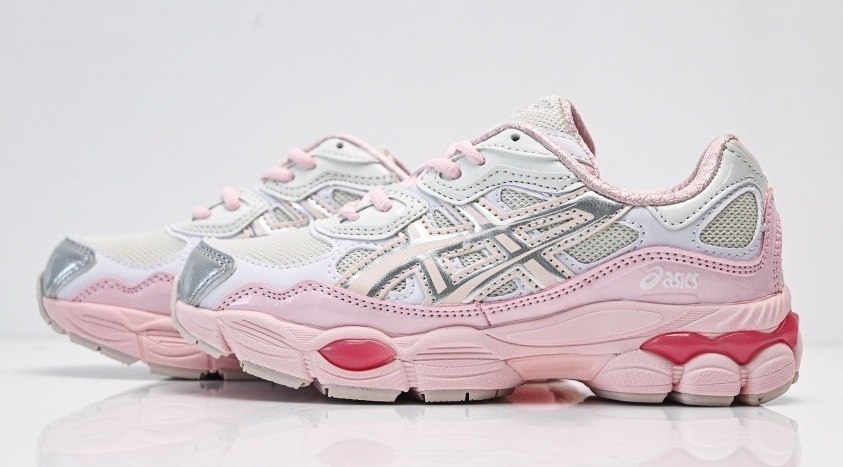 נעלי אסיקס ילדים Asics GEL NYC ורוד אפור
