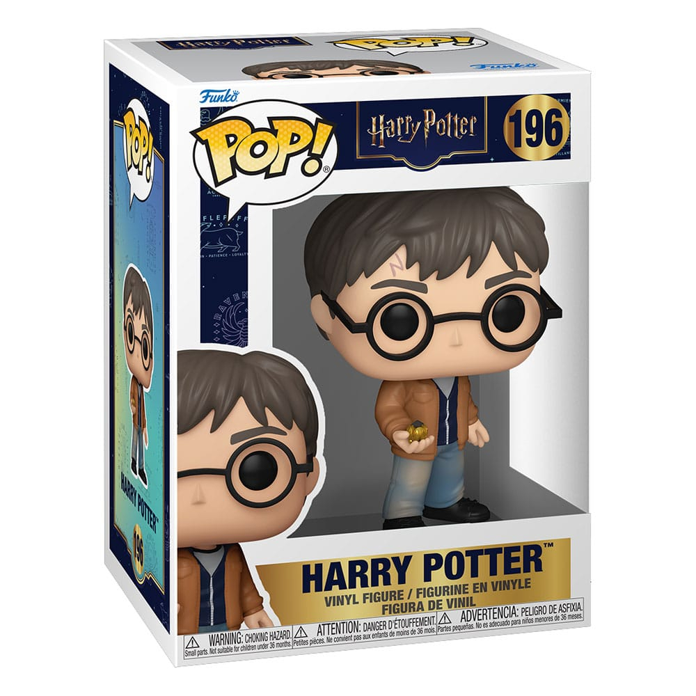 פופ הארי פוטר -  מחזיק סניץ סגור -  Pop Harry Potter with Resurrection Stone  w/ Protector # 96