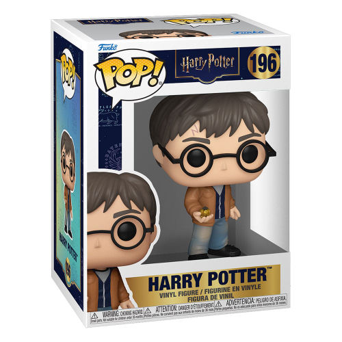 פופ הארי פוטר -  מחזיק סניץ סגור -  Pop Harry Potter with Resurrection Stone  w/ Protector # 96