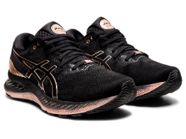 ASICS | אסיקס - ASICS GEL NIMBUS 23 PLATINUM | אסיקס נימבוס 23 פלטינום | שחור רוז / נחושת | נשים