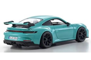 דגם מכונית בוראגו פורשה ירוק מנטה Bburago Porsche 911 GT3