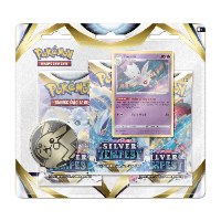 קלפי פוקימון בליסטר 3 חב' Pokemon TCG: Sword & Shield 12 Silver Tempest 3-Pack Blister Togetic