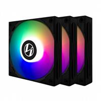 סט 3 מאווררים Lian Li ST120 שחורים