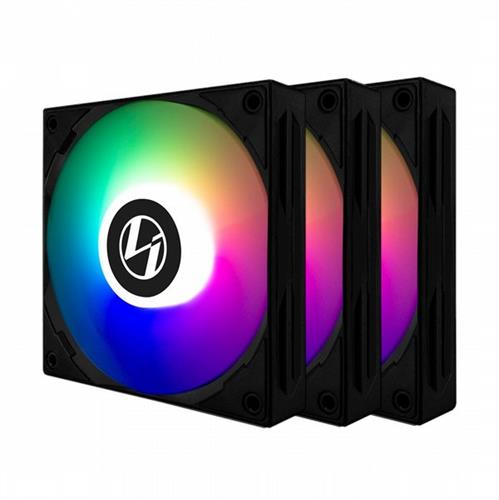 סט 3 מאווררים Lian Li ST120 שחורים