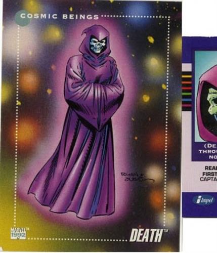 קלף בודד מארוול marvel - death - Universe Series 3 - 157