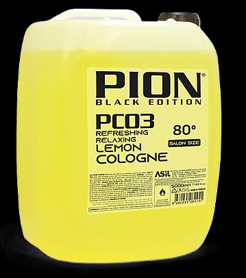 קולוניה 5 ליטר ריח לימון 80 אחוז אלכוהול PION