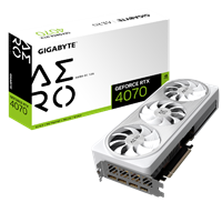 כרטיס מסך Gigabyte 4070 AERO OC V2 12GB 192Bit GDDR6X