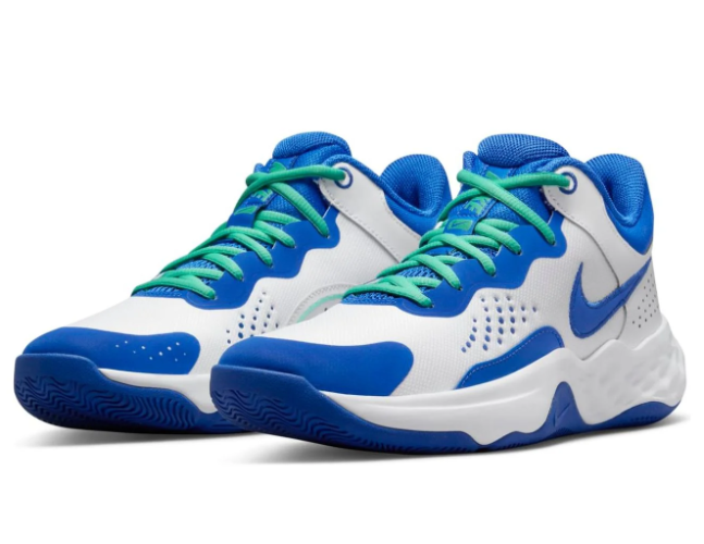 נייק נעלי כדורסל Nike FlyBy Mid 3 כחול ירוק