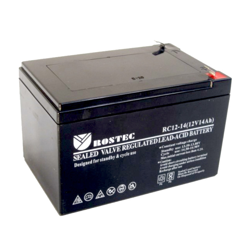 סוללה לממונעים 12 וולט 14 אמפר Battery 12V 14Ah