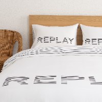 סט מצעים ריפליי 100% כותנה בצפיפות 220 חוטים - דגם REPLAY מנהטן