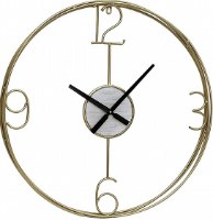 שעון קיר מתכת דגם סליל קוטר 71 ס"מ