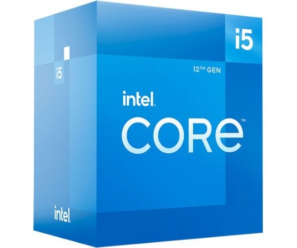 מעבד אינטל דור 12 INTEL I5-12400F BOX+Fan NO GPU 117W LGA1700