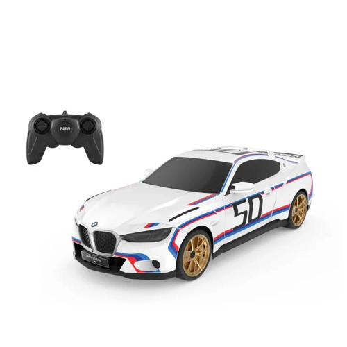 ראסטאר - רכב במוו שלט לבנה - Rastar 1:24 RC BMW 3.0 CSL