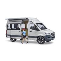 קרוון קמפינג מרצדס ספרינטר ונהג - BRUDER 02672