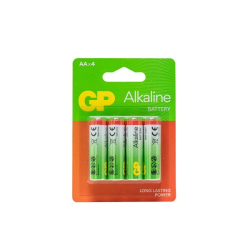 סוללות GP אלקליין RED) C4 1.5V  AA)