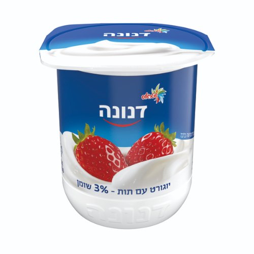 דנונה יוגורט עם תות 3%