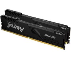 זכרון לנייח Kingston Fury Beast 64GB kit 2X32 DDR4 3200MHZ c16