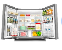 מקרר 4 דלתות 706 ליטר SPACE MASTER דגם MIDEA MDRM923CIL45M מידאה נירוסטה מושחרת
