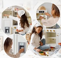 מטבח לילדים מעץ דניאל W10C965 מאת בית העץ