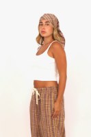 גופיית כתפיות משולבת CROP