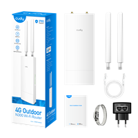 נתב סלולרי חיצוני Cudy LT400 Outdoor 4G LTE N300 WiFi Router