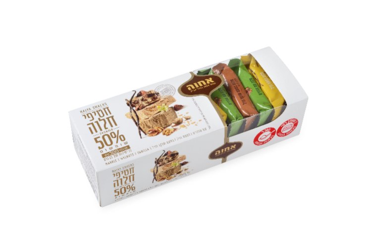 מארז חטיפי חלבה בטעמים