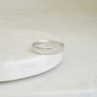 טבעת נישואין חלק ומילגרין-M209