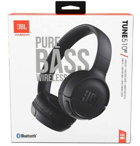 אוזניות קשת אלחוטיות JBL T510BT (כחולות)