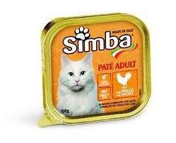 מעדן לחתולים סימבה בטעם עוף 100 גרם - SIMBA WITH CHICKEN 100G
