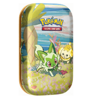 Pokemon TCG: Paldea Friends Mini Tin (Lucky Dip) קלפי פוקימון TCG מקוריים מארז פח חברים מפלאדה