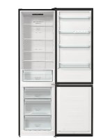 מקרר מקפיא תחתון 331 ליטר Gorenje HY-NRK6202EBXL4 - גימור נירוסטה מושחרת