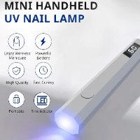 מנורת ייבוש לציפורניים UV/LED מקצועית חיבור USB פלוס מעמד נשלף
