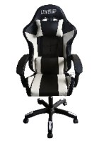 כיסא גיימינג בצבע לבן 7008RGBW מבית LEVEL UP