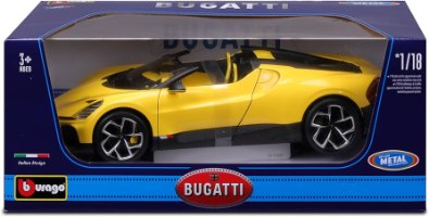 BURAGO בוראגו בוגאטי מיסטרל מכונית 1:18 BUGGATI MISTRAL