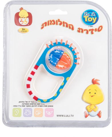 נשכן/רעשן לולי גלגל לפעוטות