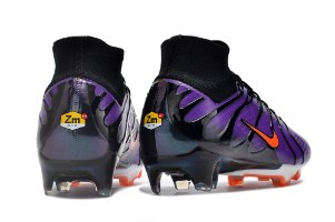 נעלי כדורגל מקצועיות נייק סגול שחור Nike Air Zoom Mercurial Superfly IX Elite FG TN