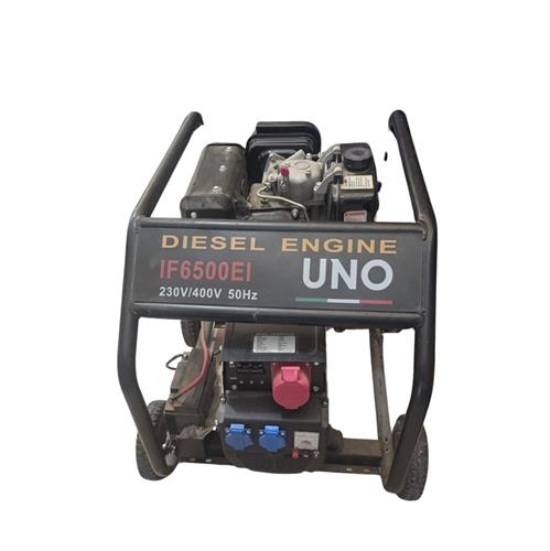 גנרטור דיזל תלת פאזי פתוח 5KVA איטלקי UNO