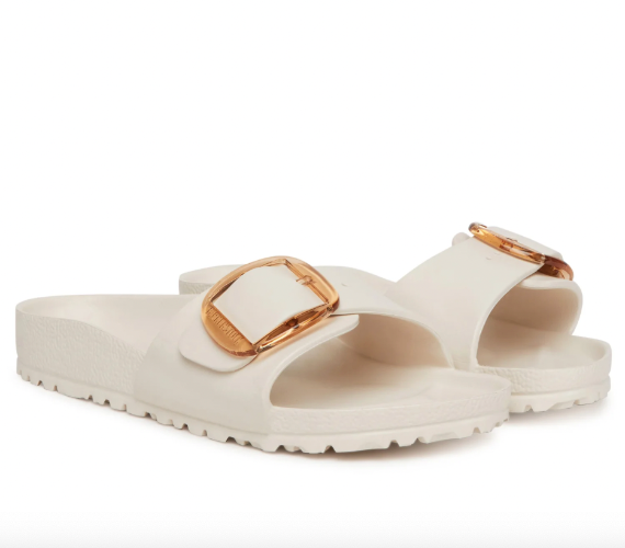 Birkenstock Madrid Big Buckle EVA Eggshell כפכפי בירקנשטוק לנשים מדריד אבזם אגשל