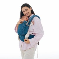 מנשא ילקוט - לאב אנד קרי ג'ינס בהיר
