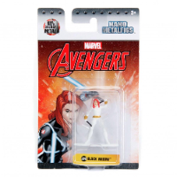 דמות האלמנה השחורה ממתכת מארוול -  NANO METALFIGS BLACK WIDOW 99447