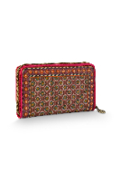 ארנק בגוון אדום דגם WILLOW IMANI מידות 18X3X11 ס"מ של חברת PIP STUDIO